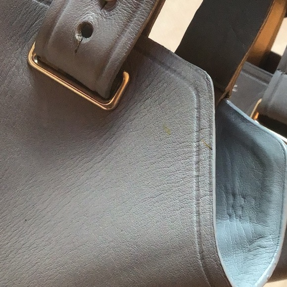 Cole Haan peep toe booties. - Picture 3 of 7